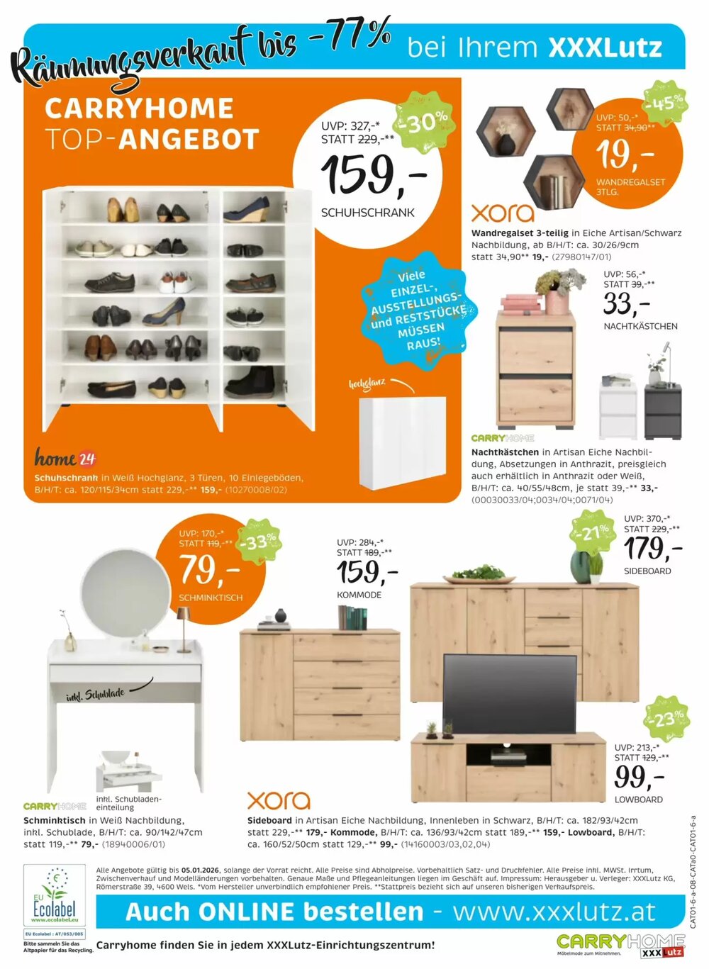 XXXLutz Flugblatt (ab 22.12.2025) - Angebote und Prospekt - Seite 8