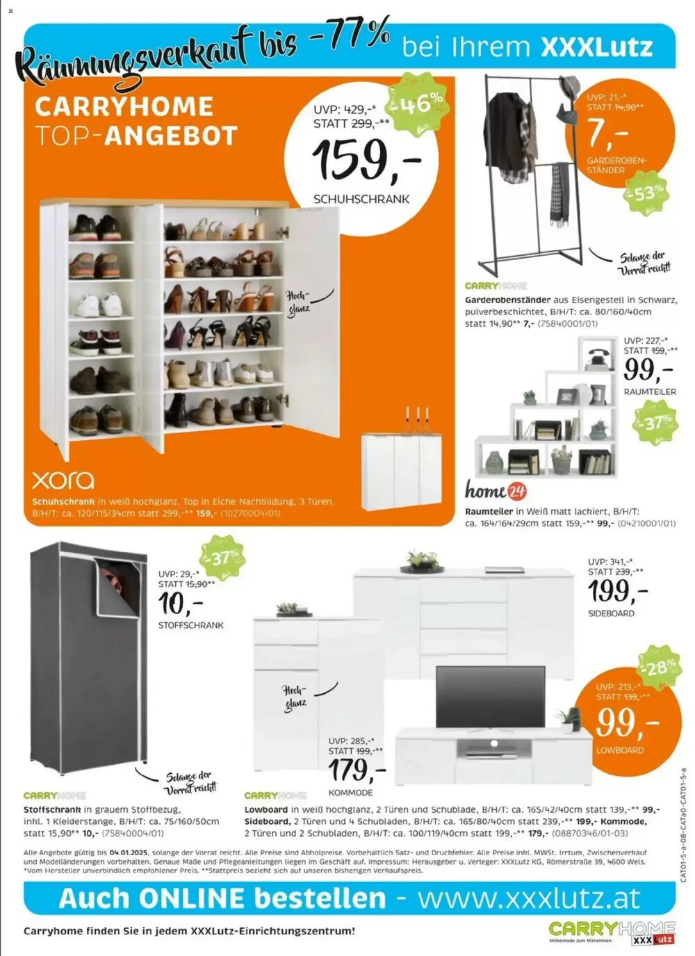 XXXLutz Flugblatt (ab 22.12.2025) - Angebote und Prospekt - Seite 8