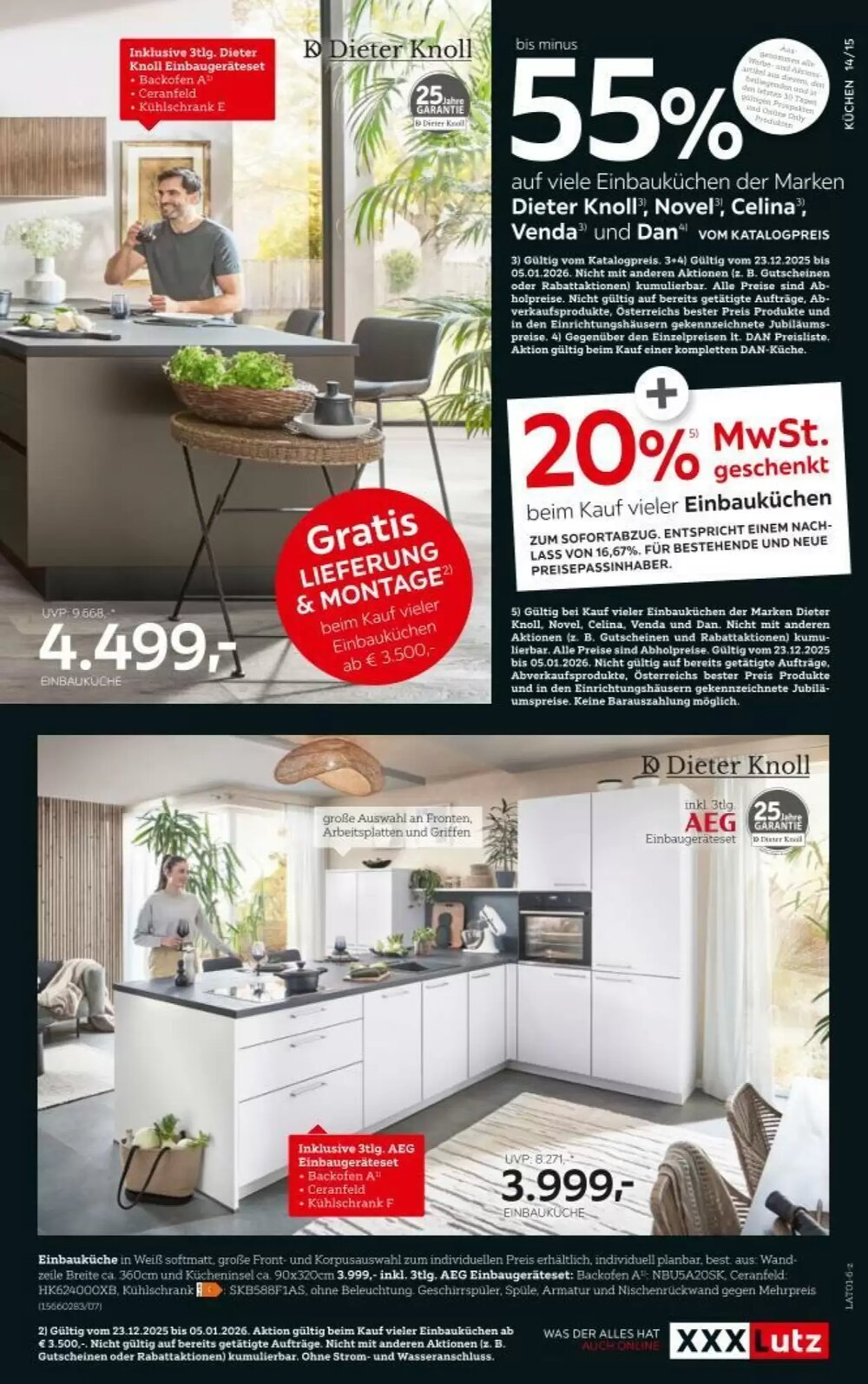 XXXLutz Flugblatt (ab 22.12.2025) - Angebote und Prospekt - Seite 15