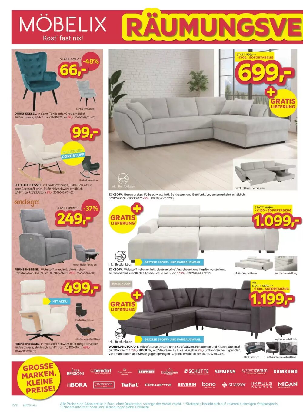 Möbelix Flugblatt (ab 22.12.2025) - Angebote und Prospekt - Seite 10