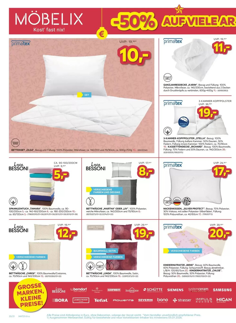 Möbelix Flugblatt (ab 22.12.2025) - Angebote und Prospekt - Seite 20