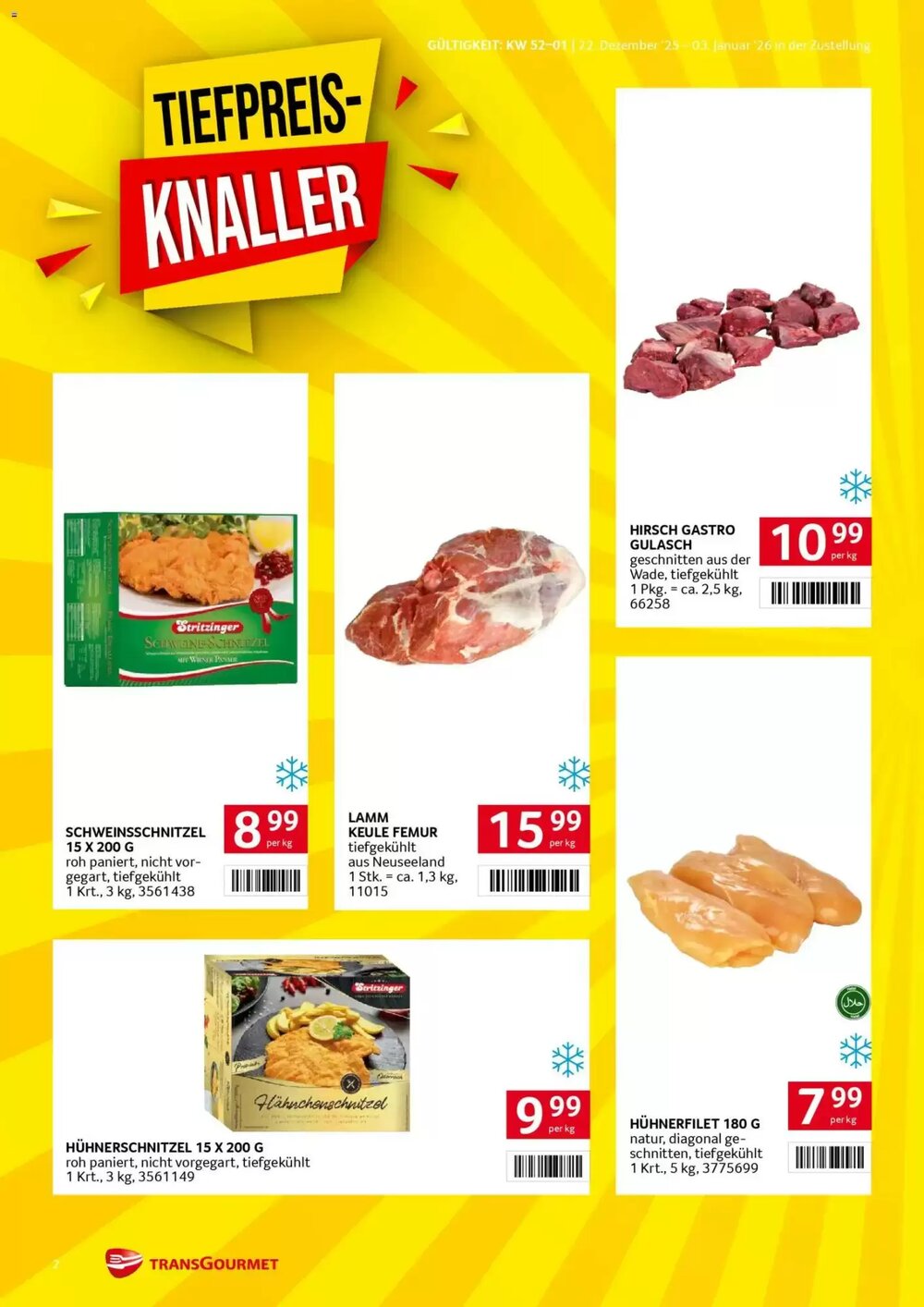 Transgourmet Flugblatt (ab 22.12.2025) - Angebote und Prospekt - Seite 2