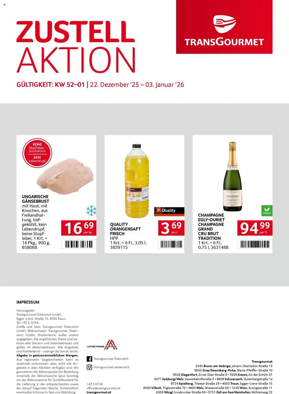 Transgourmet Flugblatt (ab 22.12.2025) - Angebote und Prospekt - Seite 28
