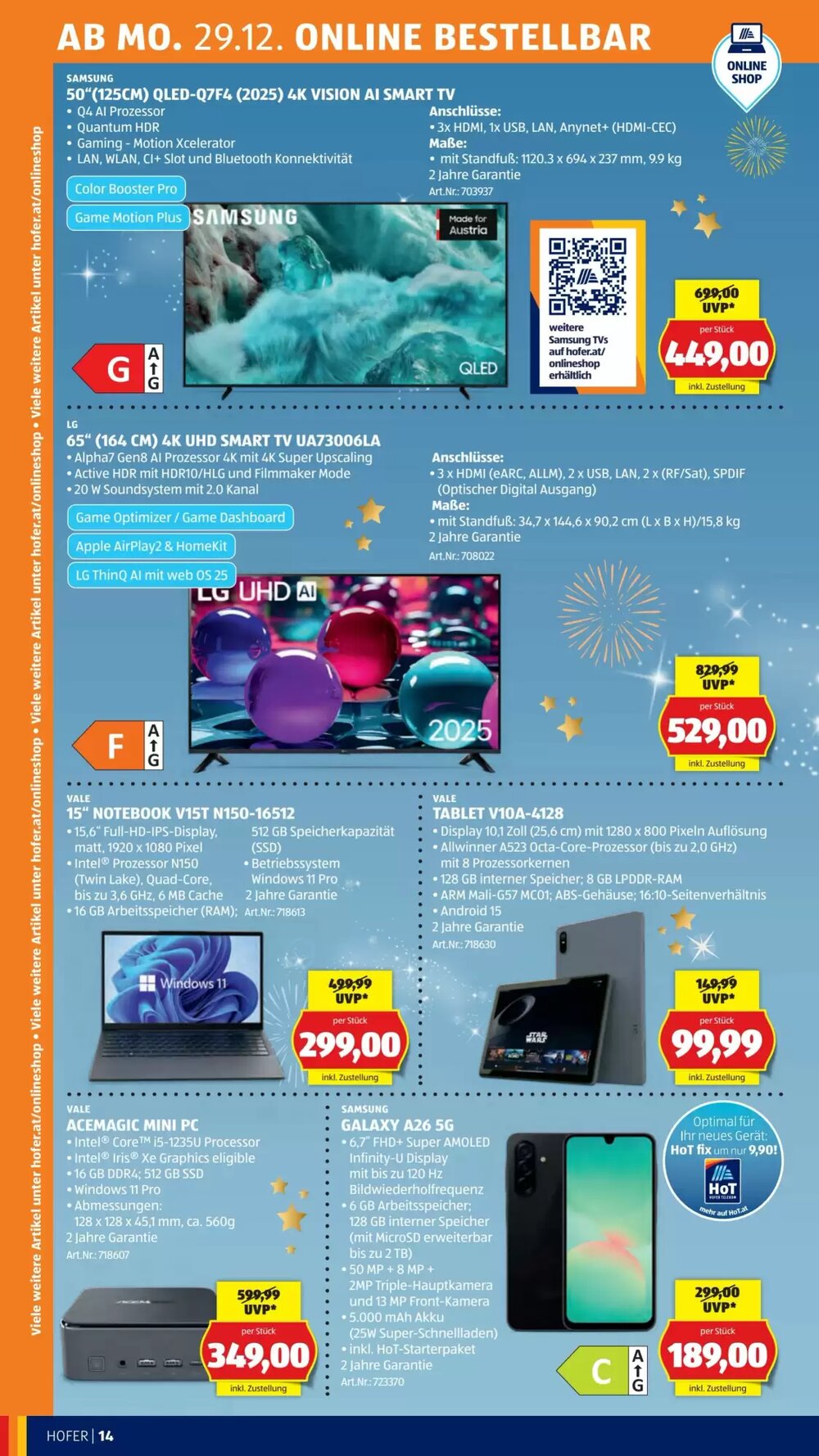 Hofer Flugblatt (ab 22.12.2025) - Angebote und Prospekt - Seite 18