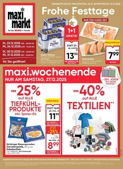 Maximarkt Flugblatt (ab 23.12.2025) - Angebote und Prospekt