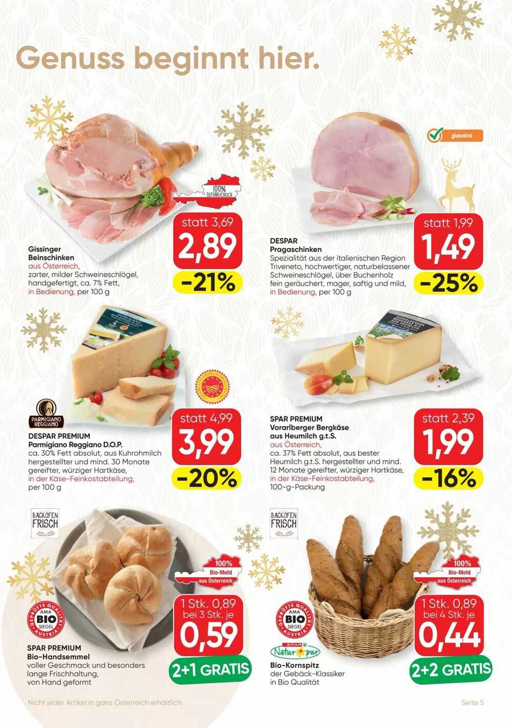 SPAR Gourmet Flugblatt (ab 23.12.2025) - Angebote und Prospekt - Seite 5