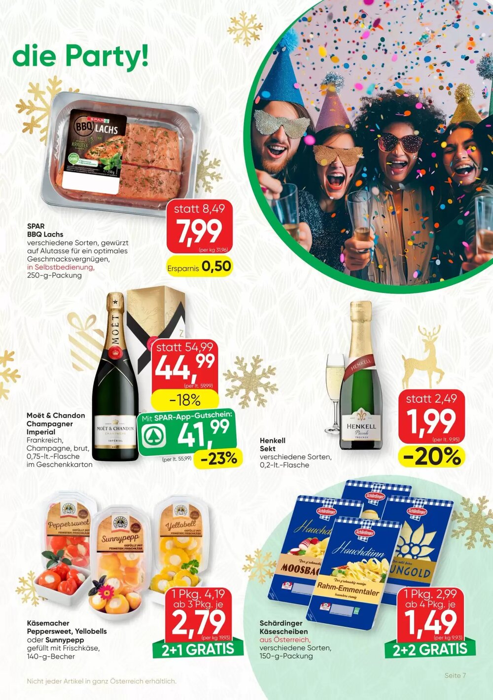 SPAR Gourmet Flugblatt (ab 23.12.2025) - Angebote und Prospekt - Seite 7
