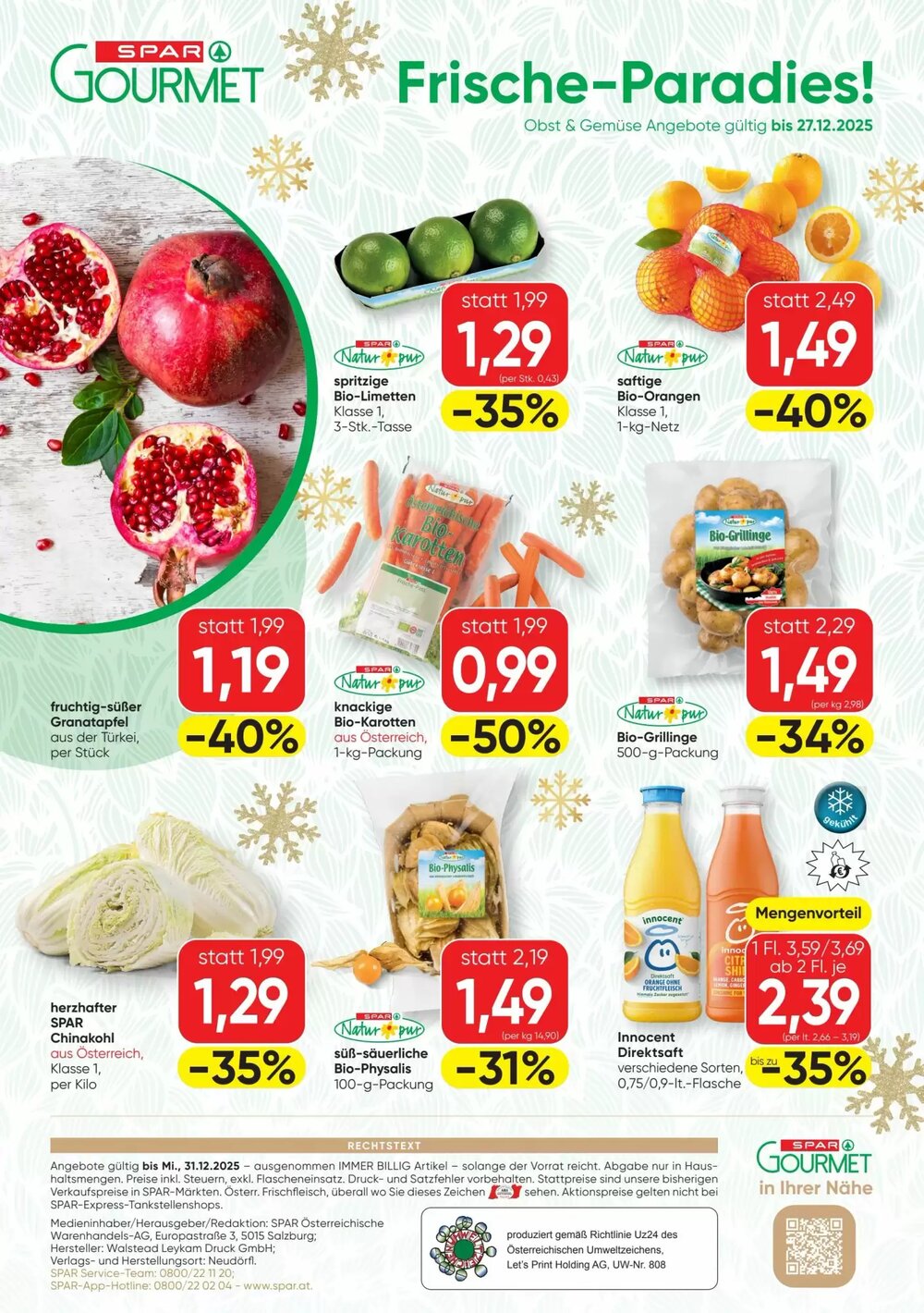 SPAR Gourmet Flugblatt (ab 23.12.2025) - Angebote und Prospekt - Seite 8