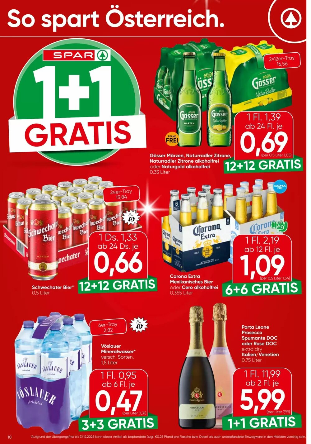 Spar Flugblatt (ab 23.12.2025) - Angebote und Prospekt - Seite 10