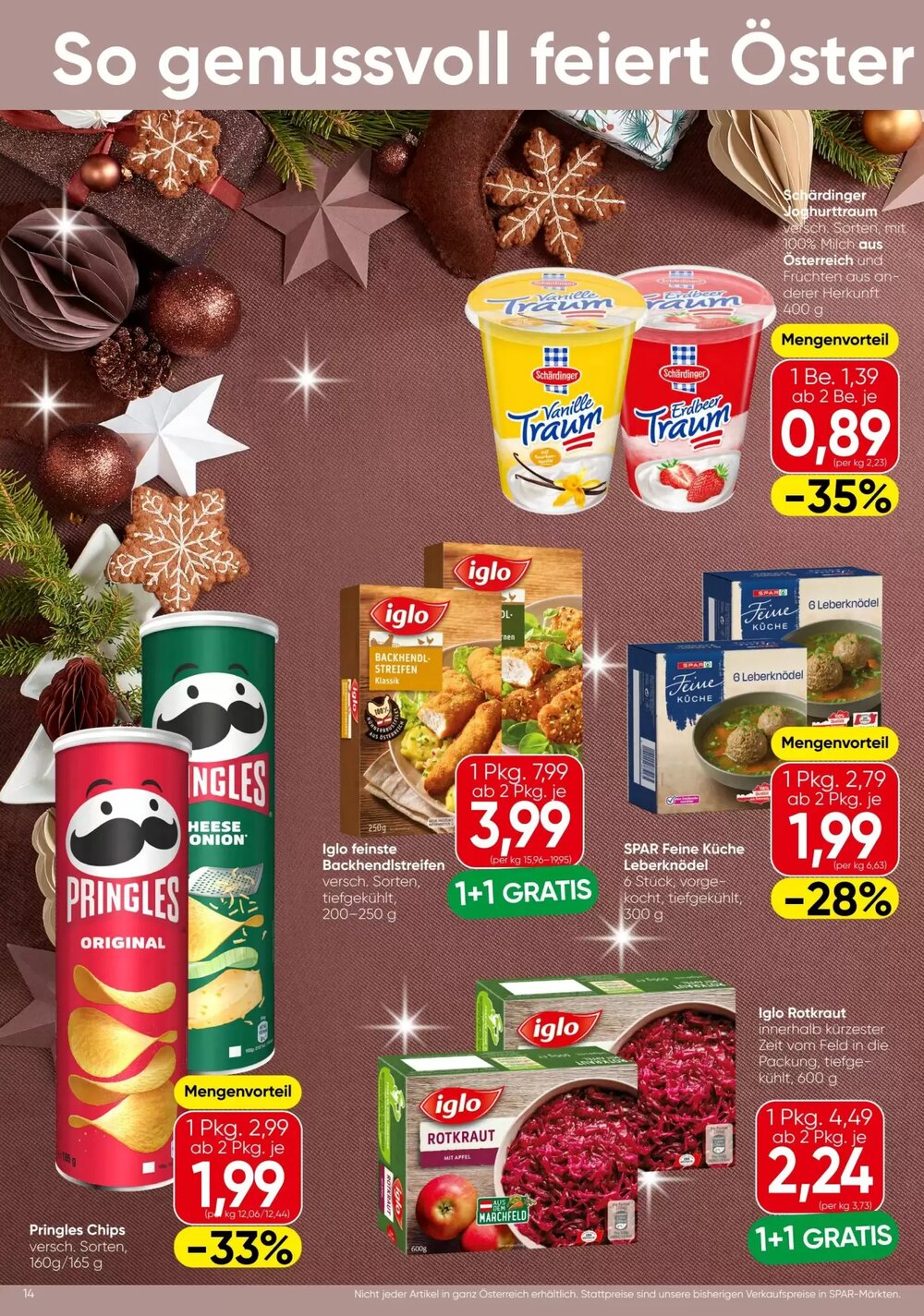 Spar Flugblatt (ab 23.12.2025) - Angebote und Prospekt - Seite 14