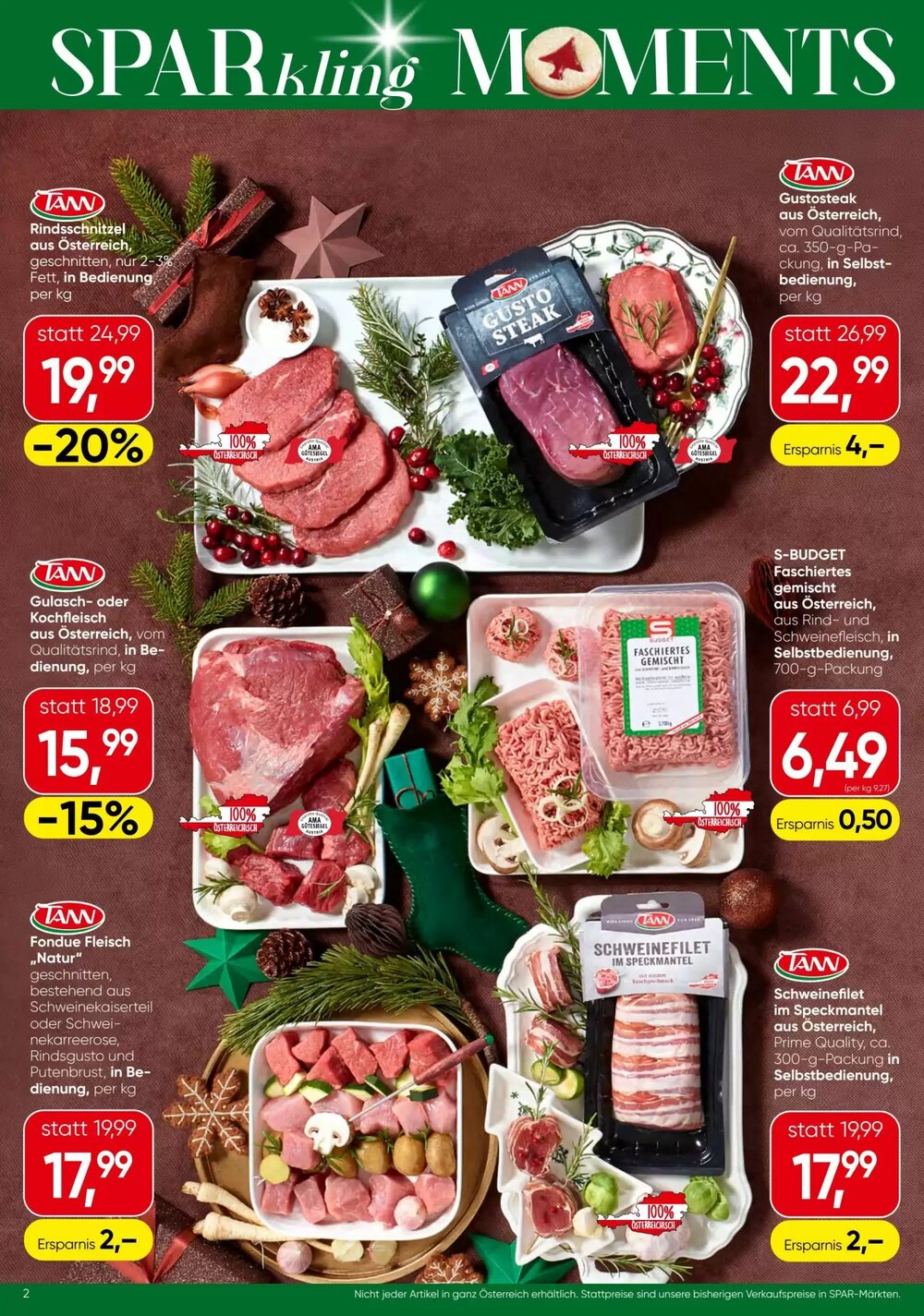Spar Flugblatt (ab 23.12.2025) - Angebote und Prospekt - Seite 2