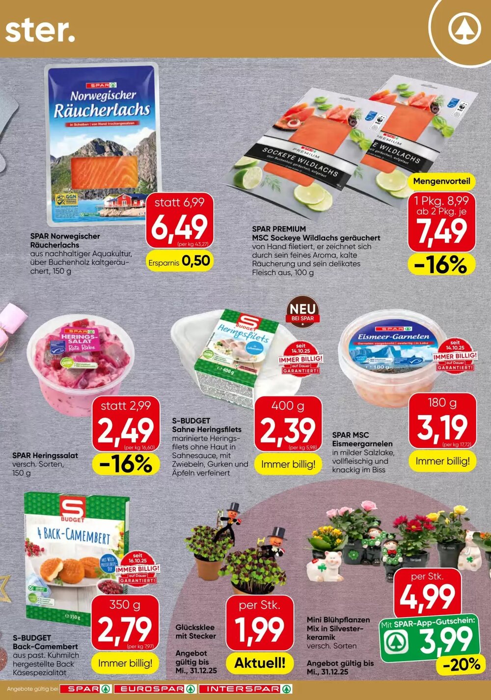 Spar Flugblatt (ab 23.12.2025) - Angebote und Prospekt - Seite 23
