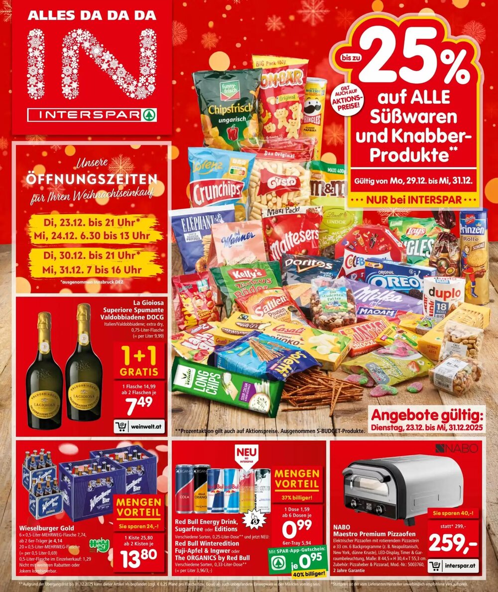 Interspar Flugblatt (ab 23.12.2025) - Angebote und Prospekt - Seite 1