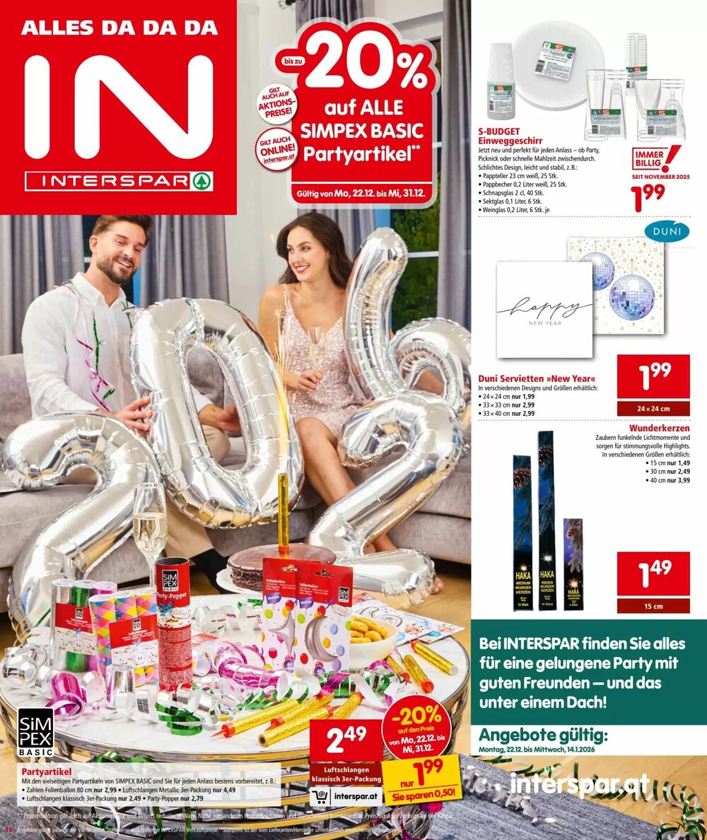 Interspar Flugblatt (ab 23.12.2025) - Angebote und Prospekt - Seite 12