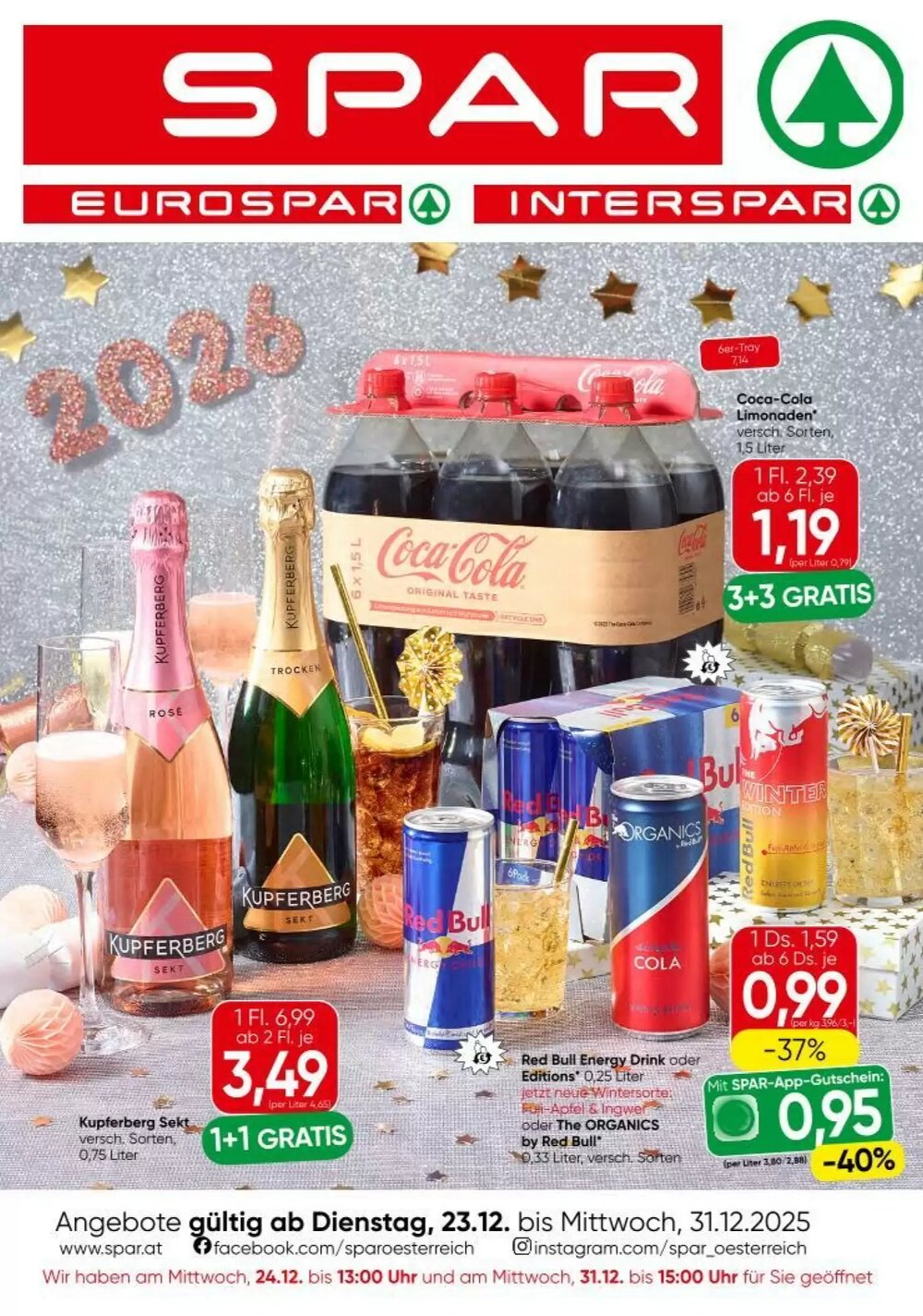 Spar Flugblatt (ab 23.12.2025) - Angebote und Prospekt - Seite 1