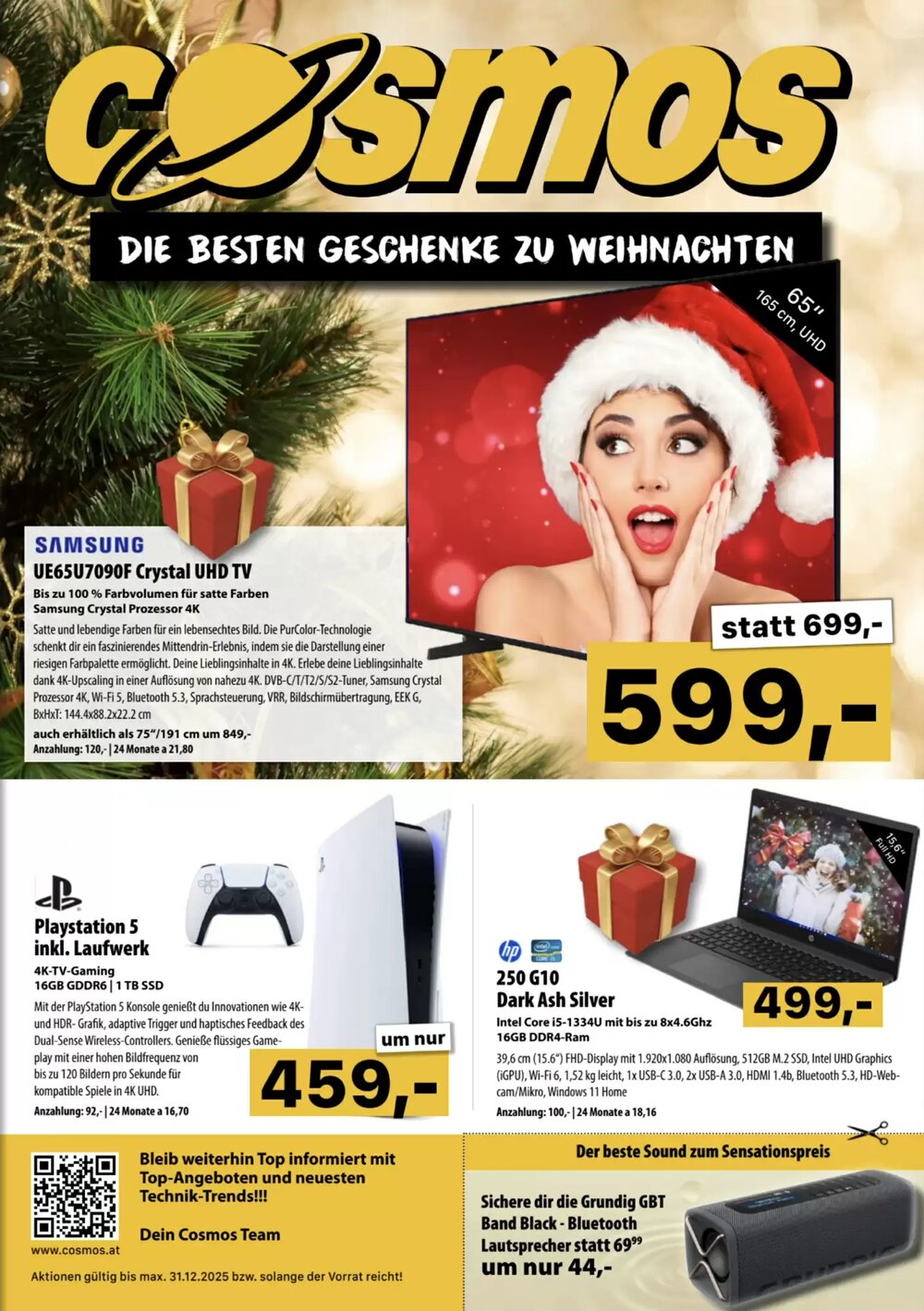 Cosmos Flugblatt (ab 23.12.2025) - Angebote und Prospekt - Seite 1