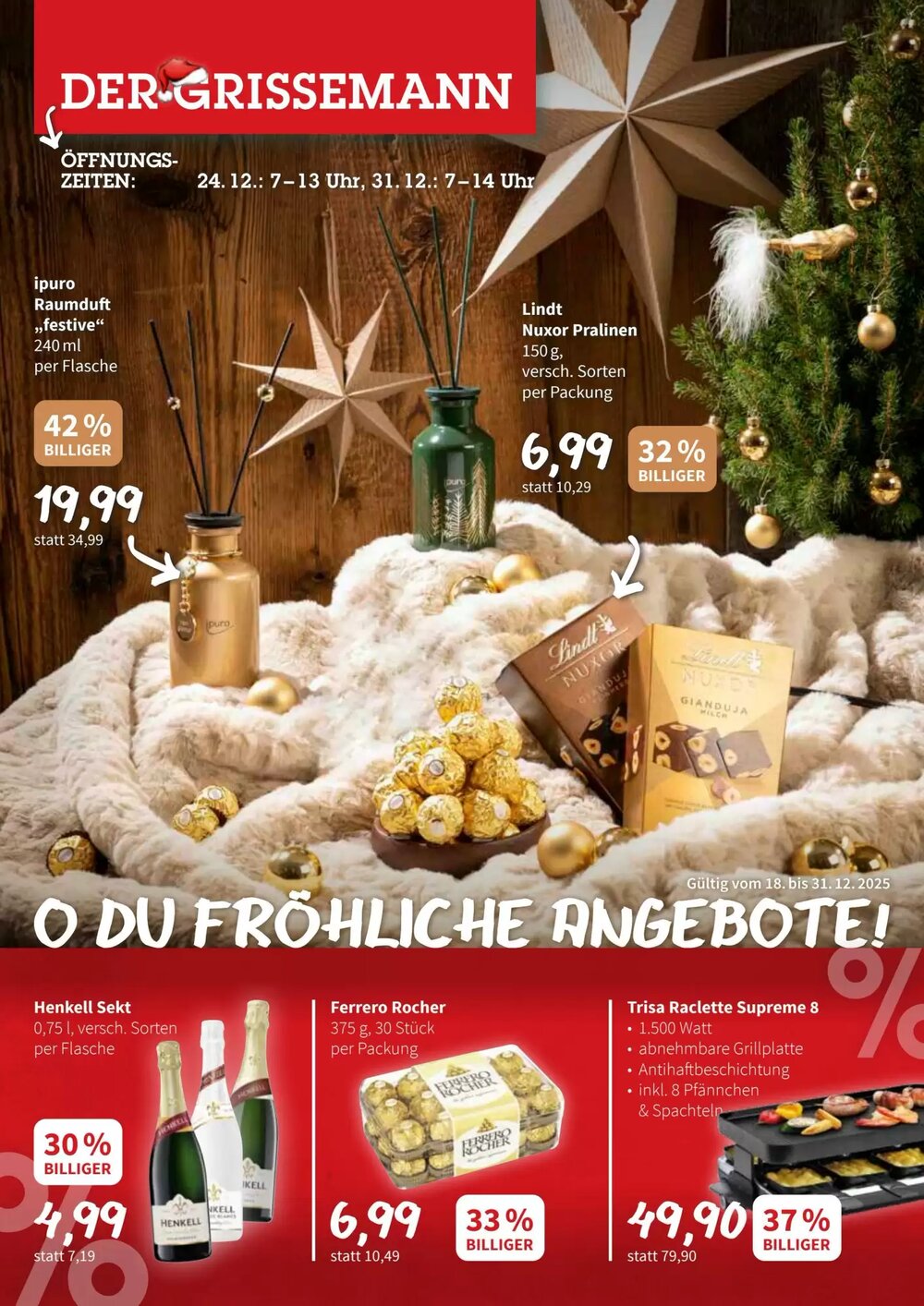 Eurogast Grissemann Flugblatt (ab 24.12.2025) - Angebote und Prospekt - Seite 1