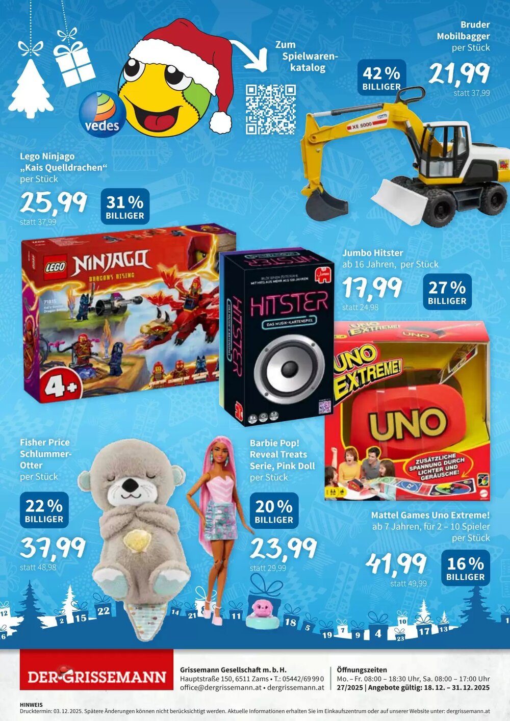 Eurogast Grissemann Flugblatt (ab 24.12.2025) - Angebote und Prospekt - Seite 12