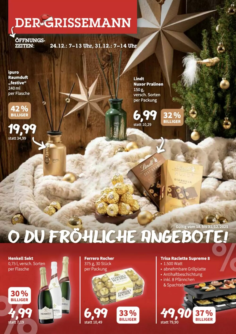Der Grissemann Flugblatt (ab 24.12.2025) - Angebote und Prospekt - Seite 1