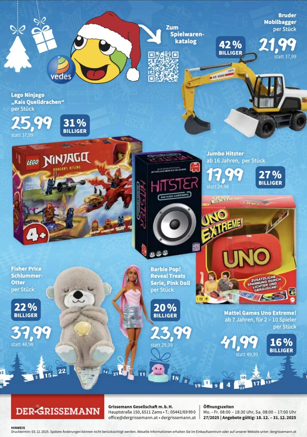 Der Grissemann Flugblatt (ab 24.12.2025) - Angebote und Prospekt - Seite 12