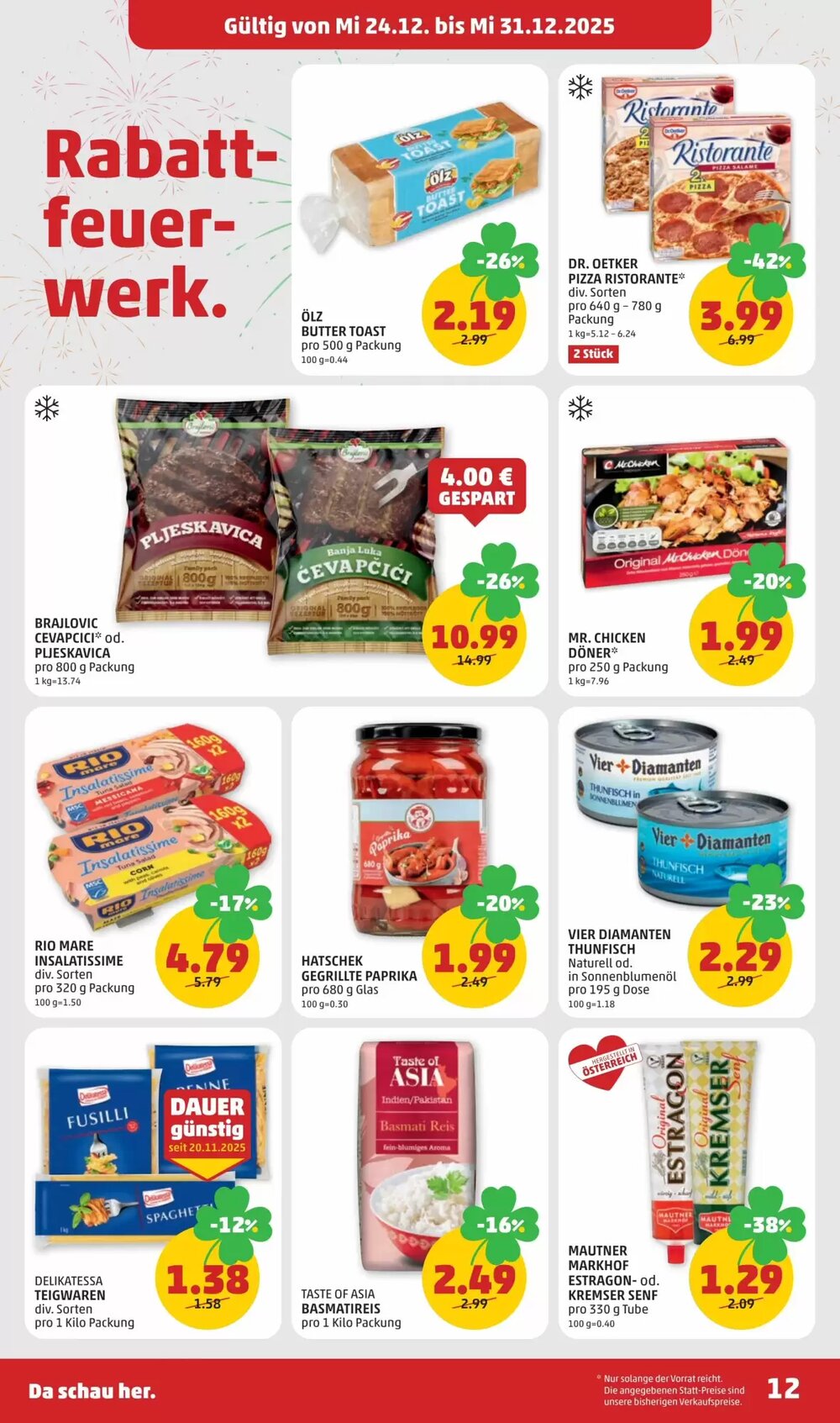 PENNY Flugblatt (ab 24.12.2025) - Angebote und Prospekt - Seite 12