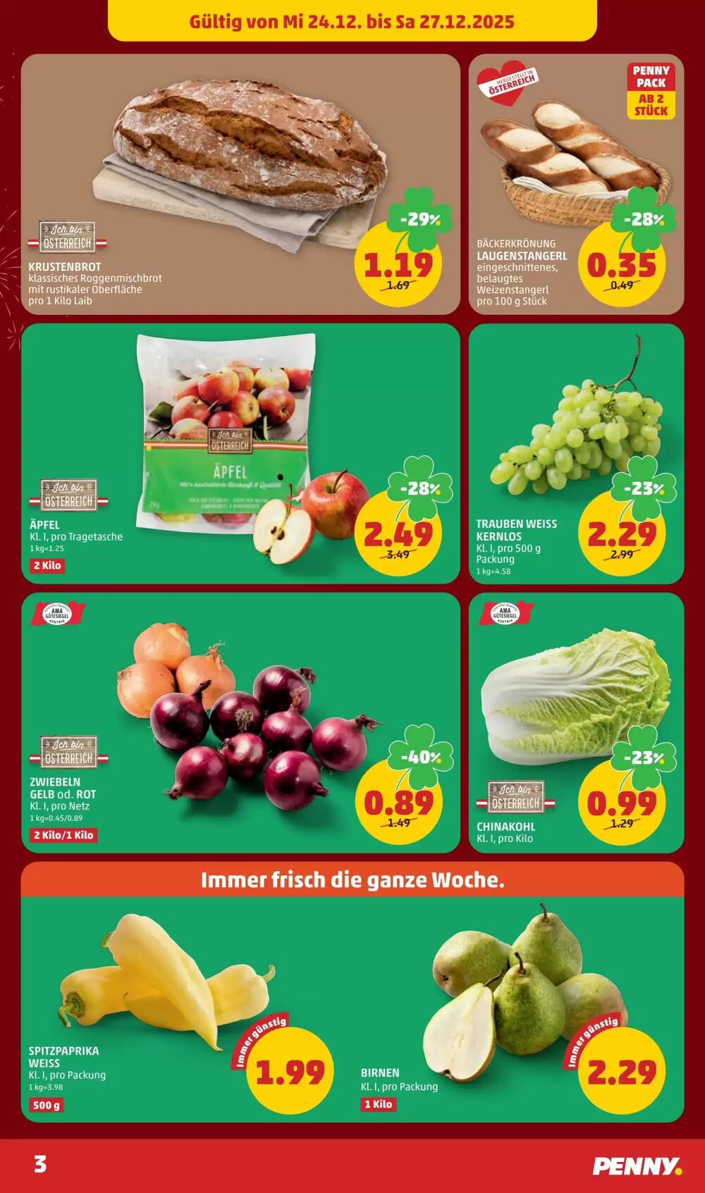 PENNY Flugblatt (ab 24.12.2025) - Angebote und Prospekt - Seite 3