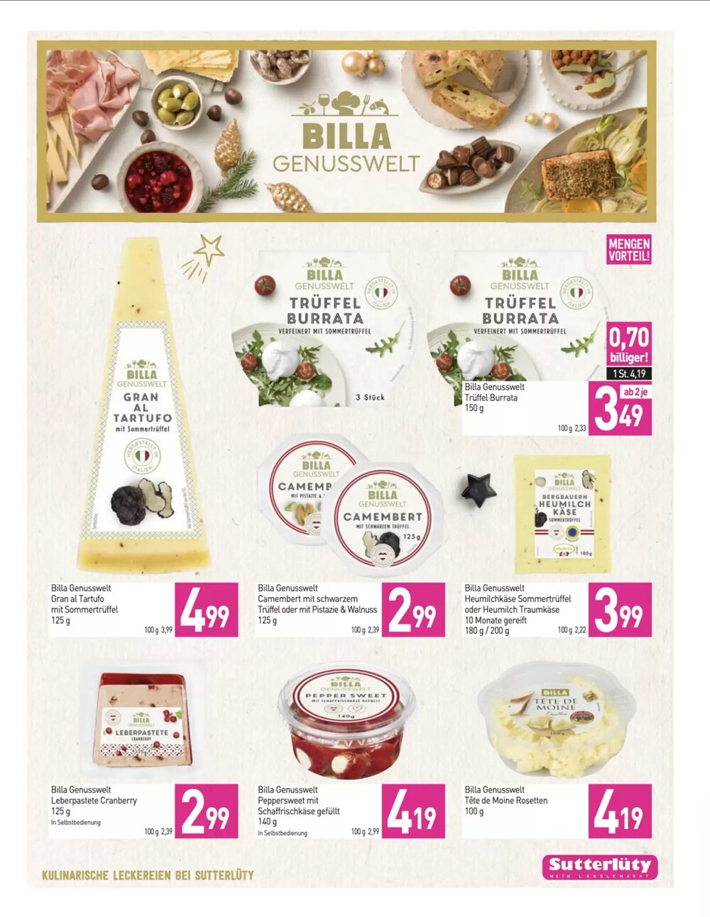 Sutterlüty Flugblatt (ab 27.12.2025) - Angebote und Prospekt - Seite 11