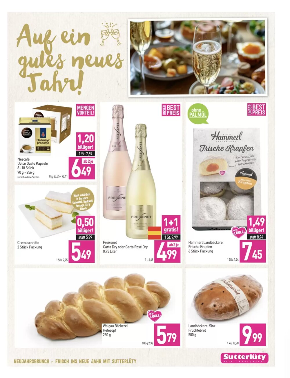 Sutterlüty Flugblatt (ab 27.12.2025) - Angebote und Prospekt - Seite 19