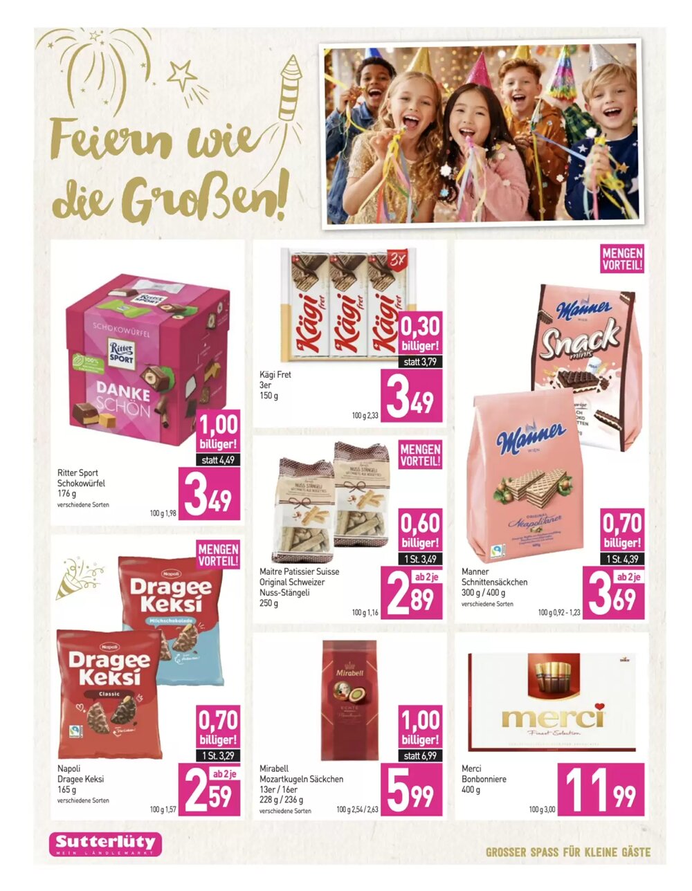 Sutterlüty Flugblatt (ab 27.12.2025) - Angebote und Prospekt - Seite 24