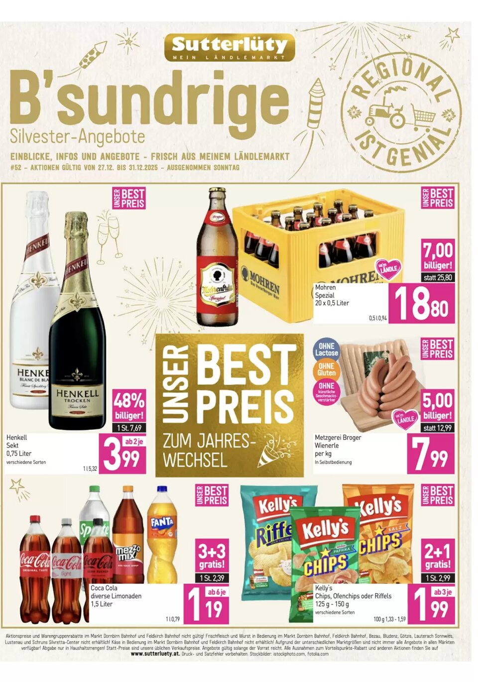 Sutterlüty Flugblatt (ab 27.12.2025) - Angebote und Prospekt - Seite 5