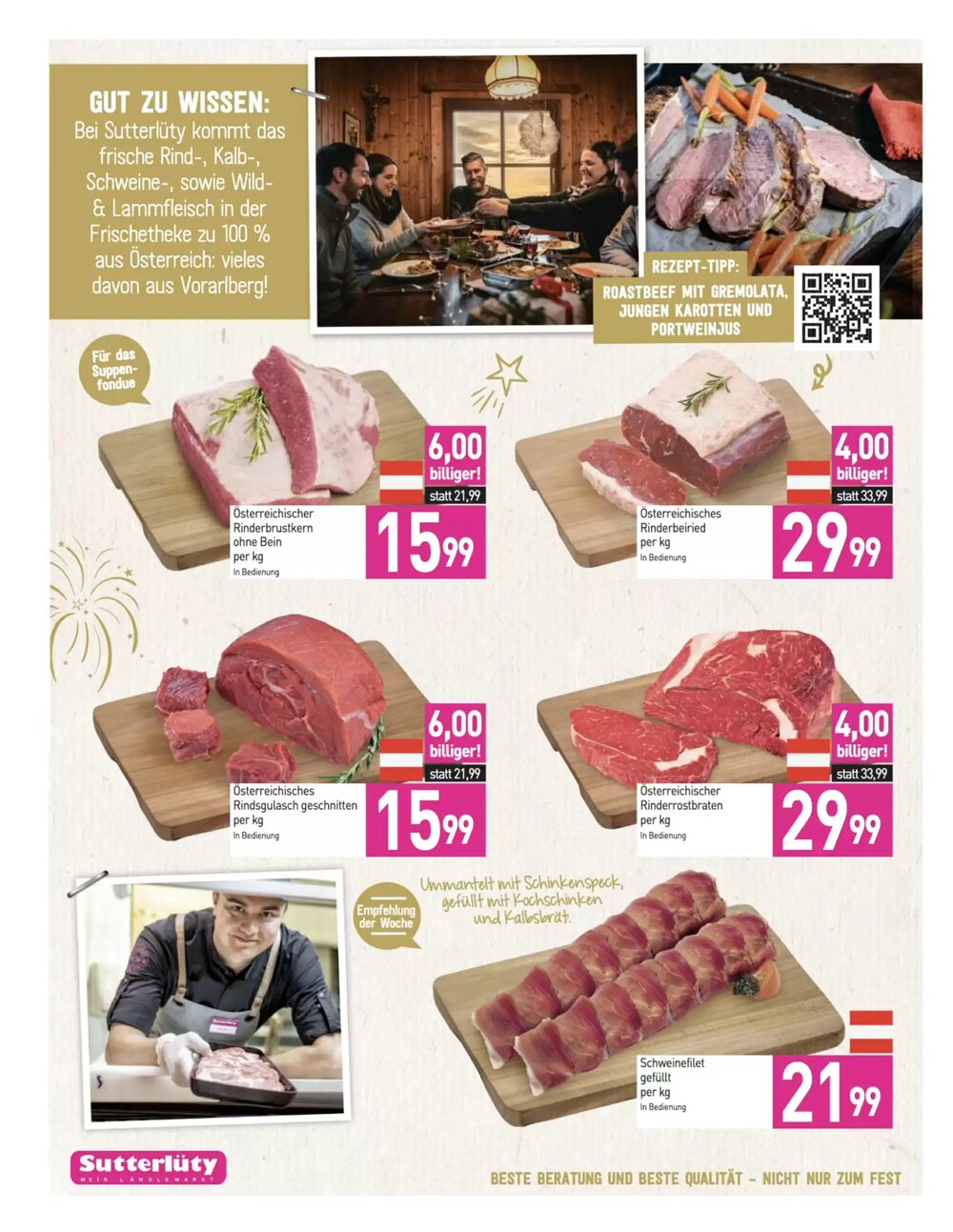 Sutterlüty Flugblatt (ab 27.12.2025) - Angebote und Prospekt - Seite 6