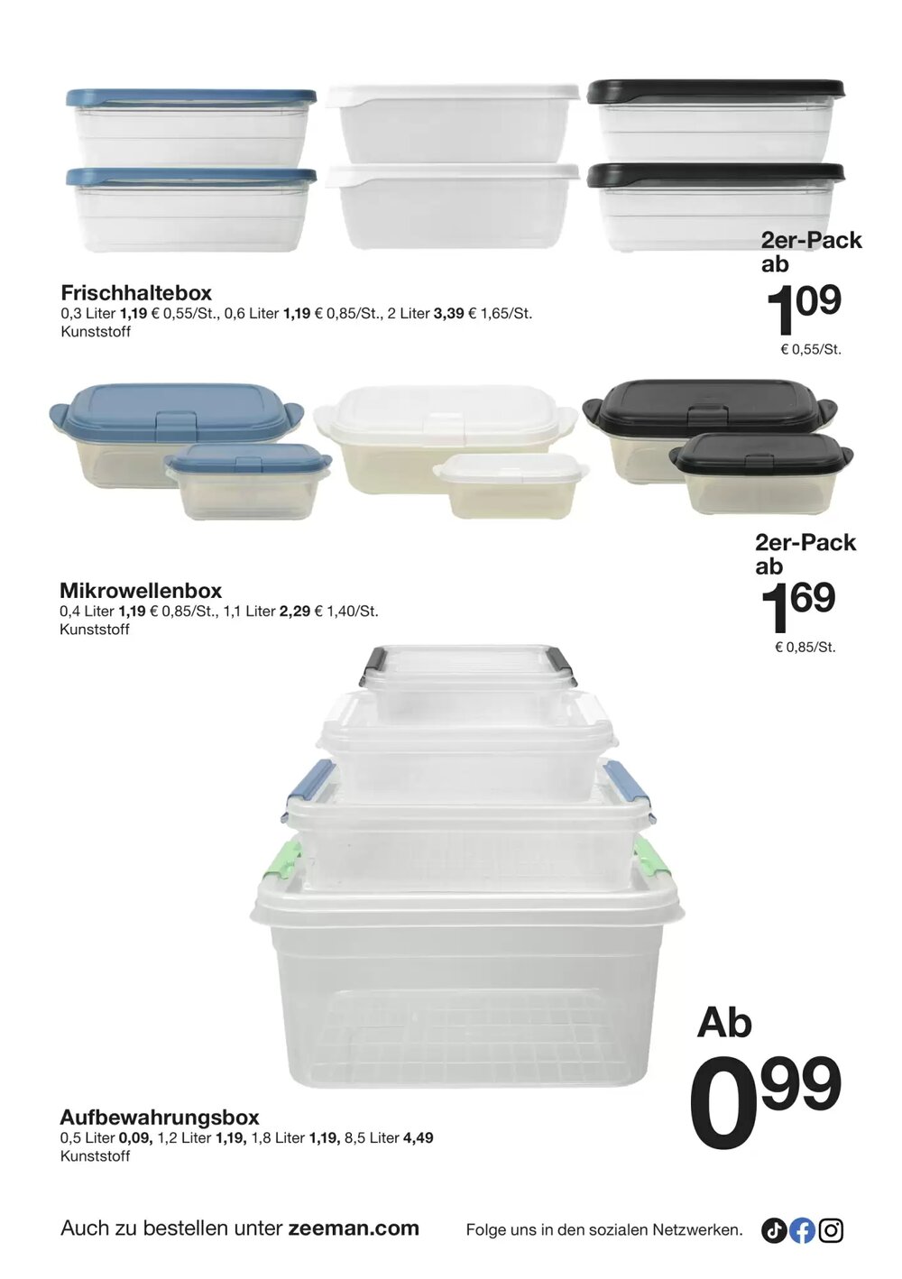 Zeeman Flugblatt (ab 27.12.2025) - Angebote und Prospekt - Seite 10