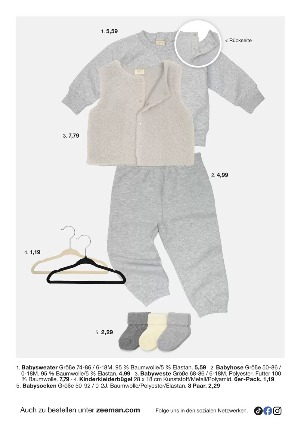 Zeeman Flugblatt (ab 27.12.2025) - Angebote und Prospekt - Seite 14