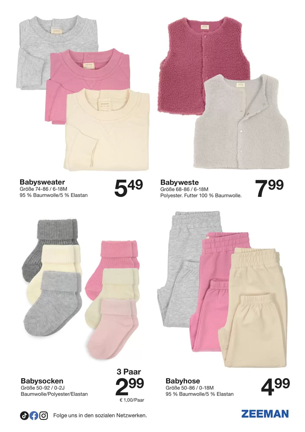 Zeeman Flugblatt (ab 27.12.2025) - Angebote und Prospekt - Seite 15