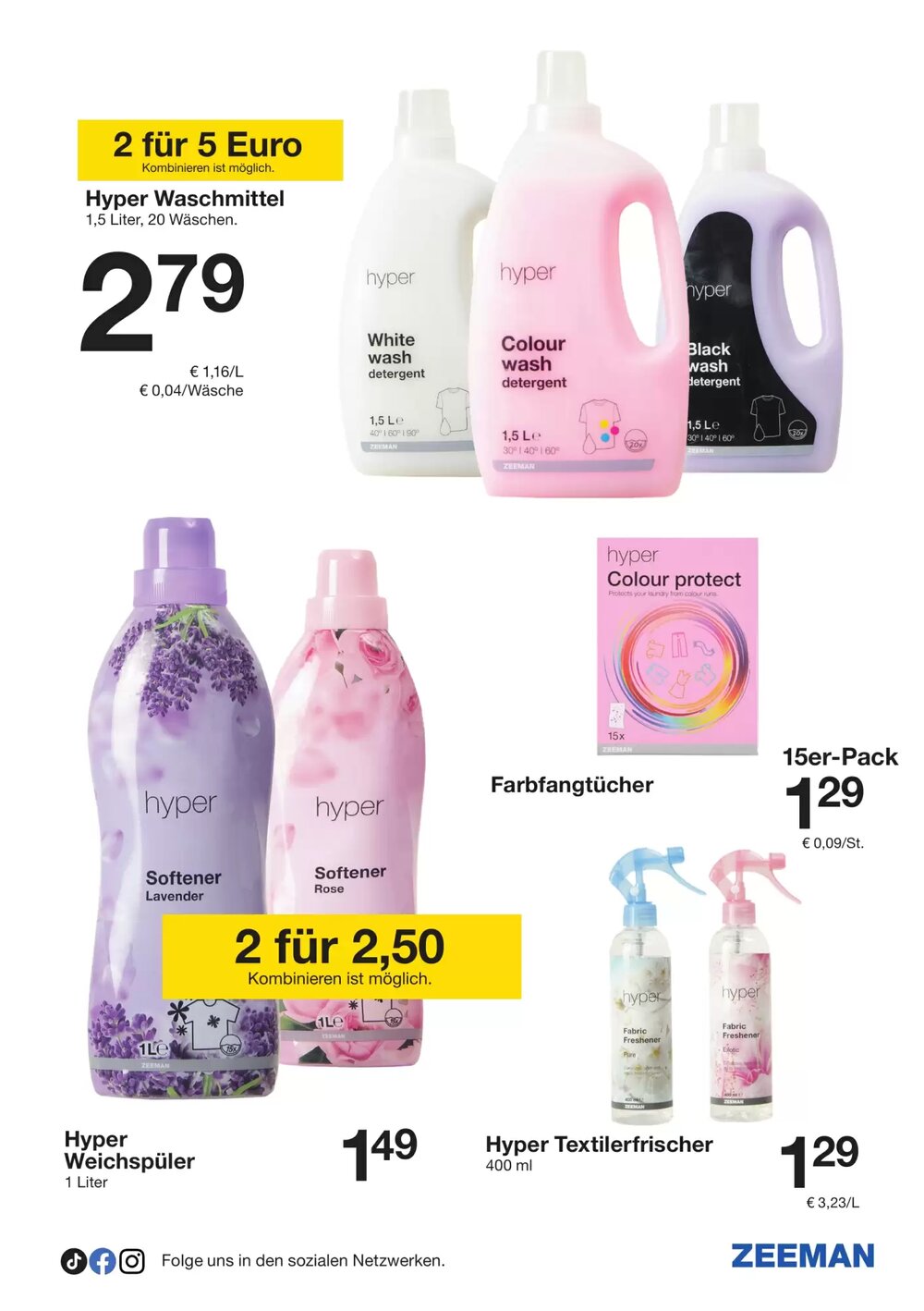 Zeeman Flugblatt (ab 27.12.2025) - Angebote und Prospekt - Seite 3