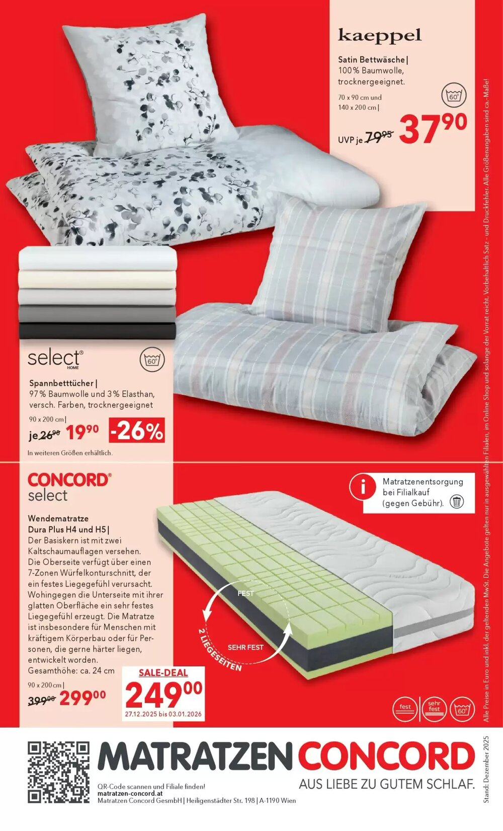 Matratzen Concord Flugblatt (ab 27.12.2025) - Angebote und Prospekt - Seite 8