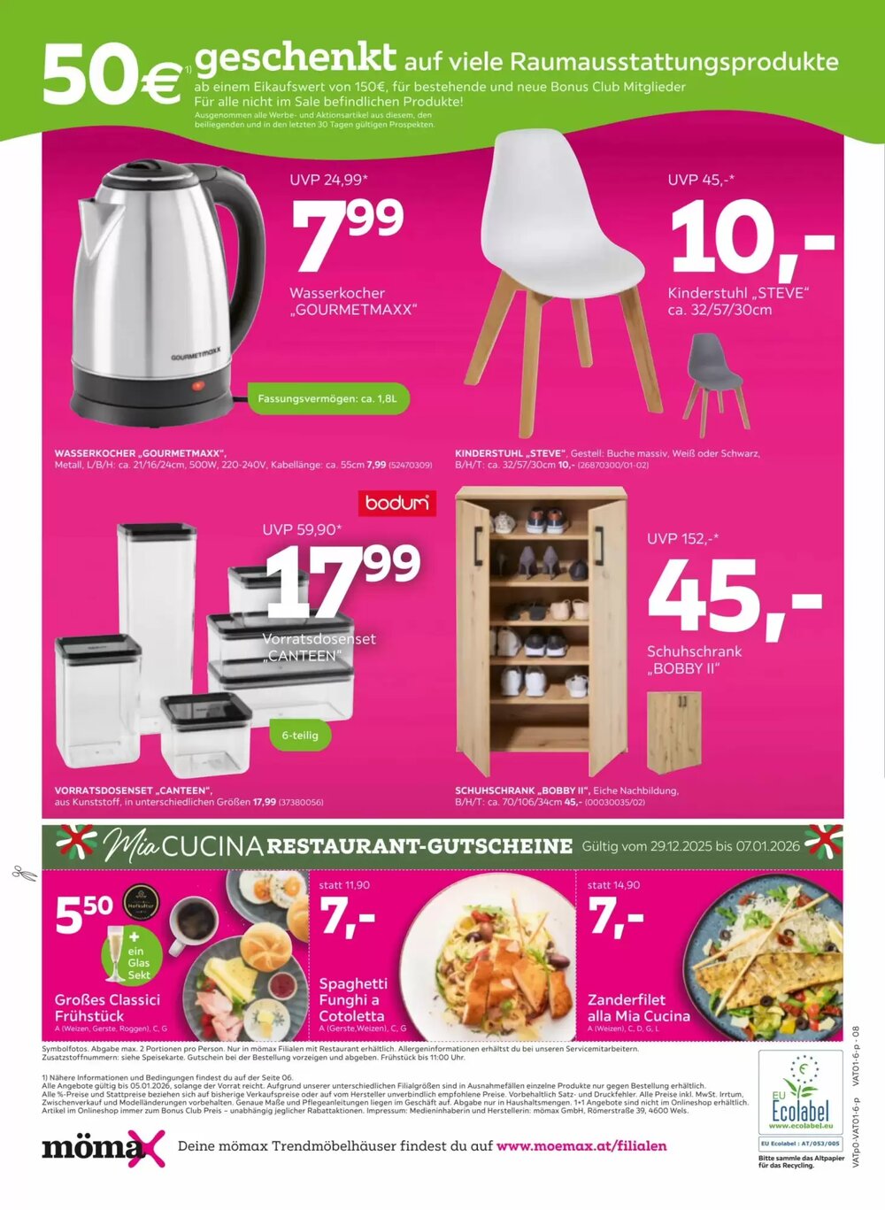 Mömax Flugblatt (ab 28.12.2025) - Angebote und Prospekt - Seite 8
