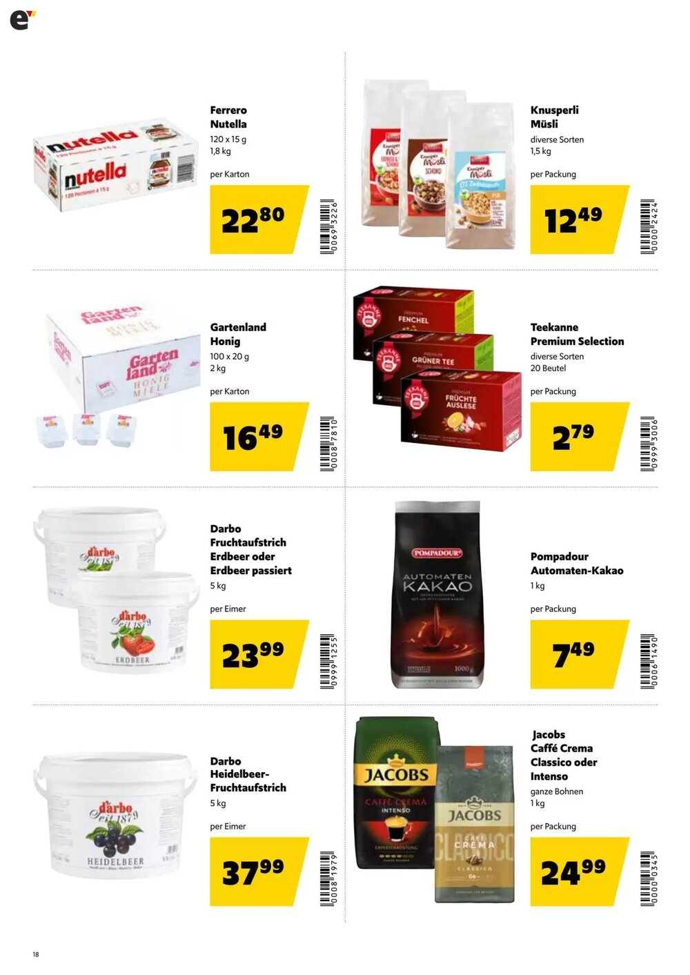 Eurogast Grissemann Flugblatt (ab 29.12.2025) - Angebote und Prospekt - Seite 18