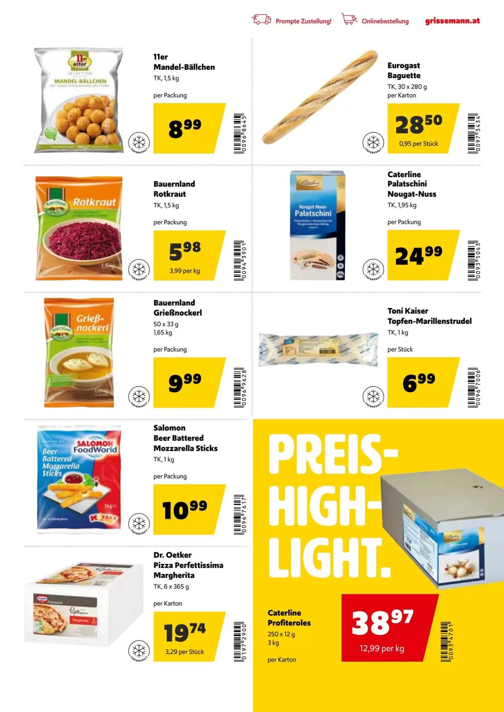 Eurogast Grissemann Flugblatt (ab 29.12.2025) - Angebote und Prospekt - Seite 21