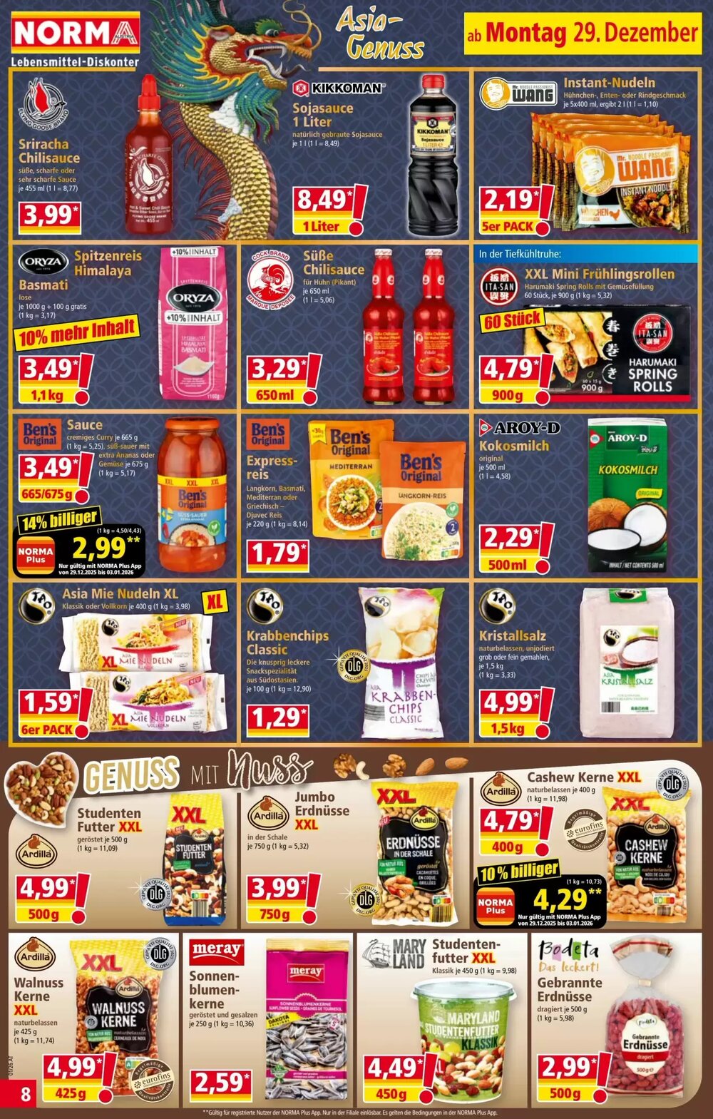 Norma Flugblatt (ab 29.12.2025) - Angebote und Prospekt - Seite 8