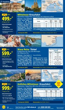 Lidl Reisen Flugblatt (ab 29.12.2025) - Angebote und Prospekt - Seite 38