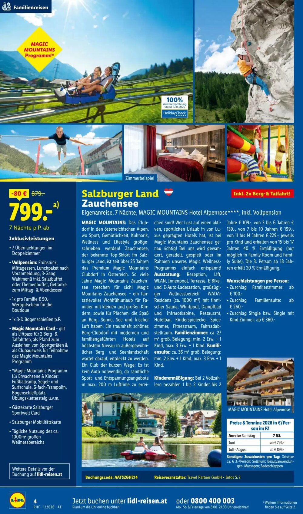 Lidl Reisen Flugblatt (ab 29.12.2025) - Angebote und Prospekt - Seite 4