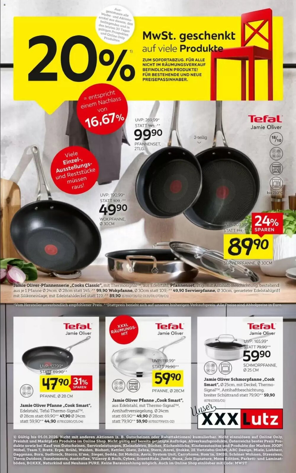 XXXLutz Flugblatt (ab 29.12.2025) - Angebote und Prospekt - Seite 1