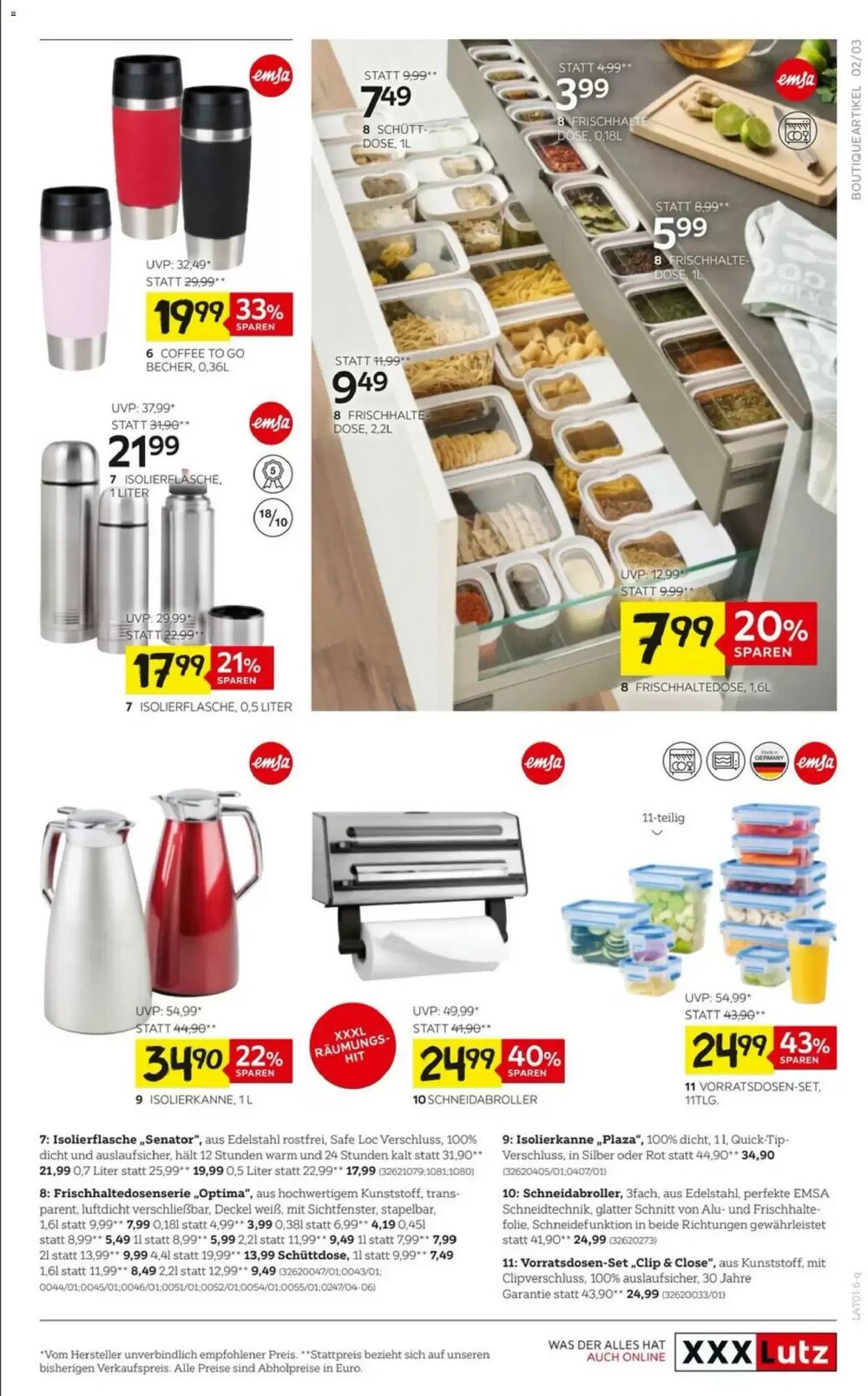 XXXLutz Flugblatt (ab 29.12.2025) - Angebote und Prospekt - Seite 3