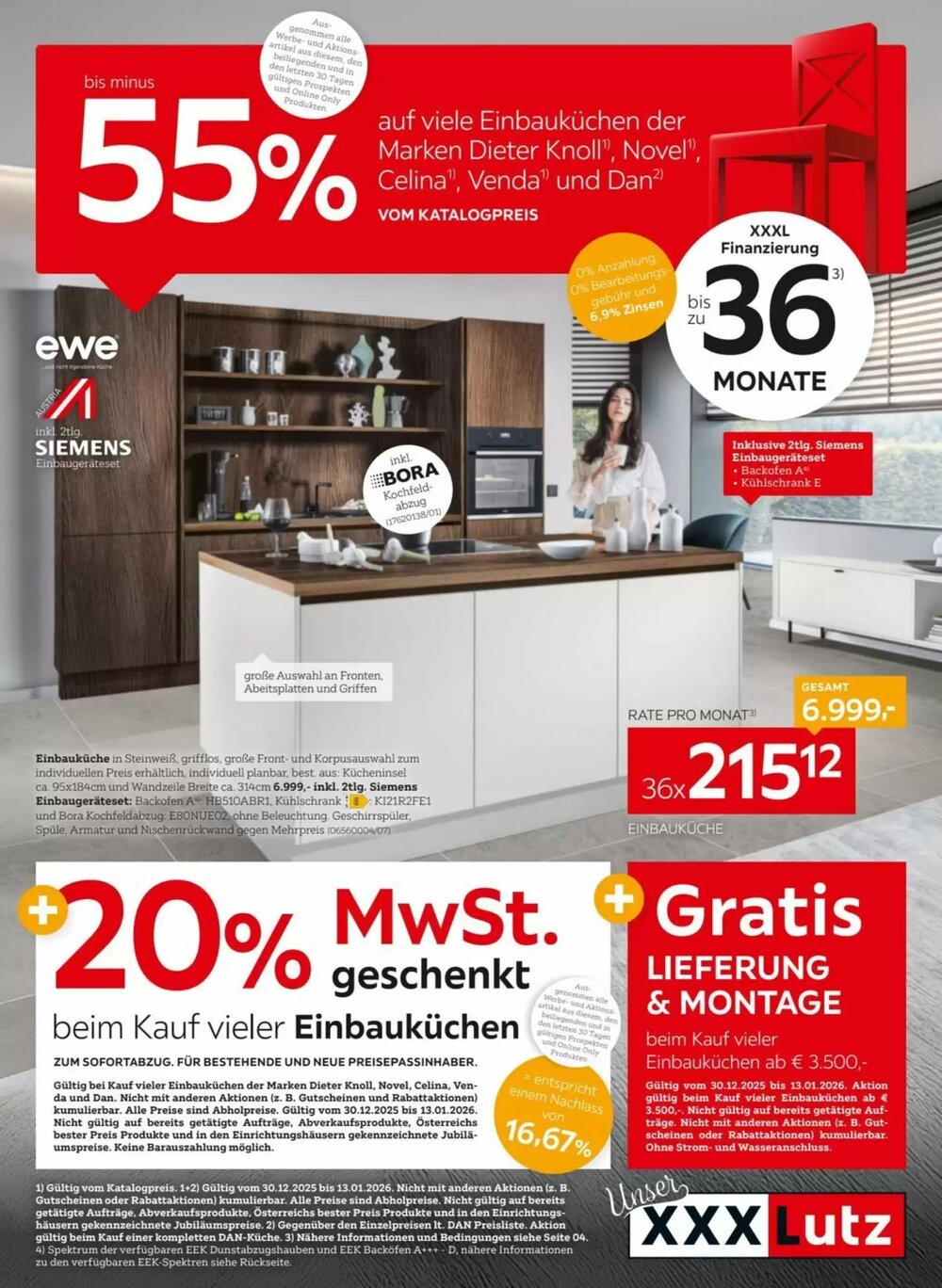 XXXLutz Flugblatt (ab 29.12.2025) - Angebote und Prospekt - Seite 1