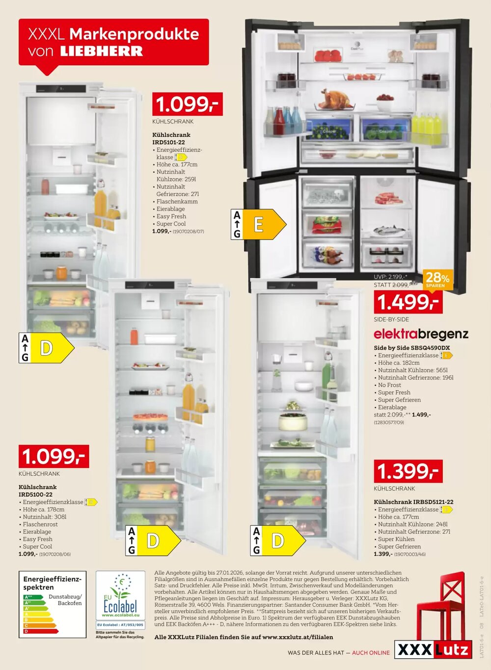XXXLutz Flugblatt (ab 29.12.2025) - Angebote und Prospekt - Seite 8