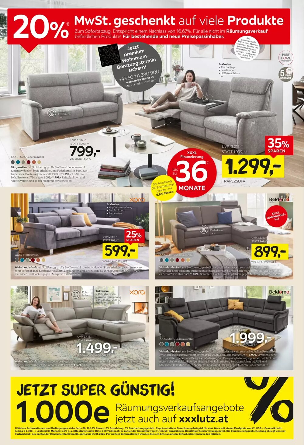 XXXLutz Flugblatt (ab 29.12.2025) - Angebote und Prospekt - Seite 2