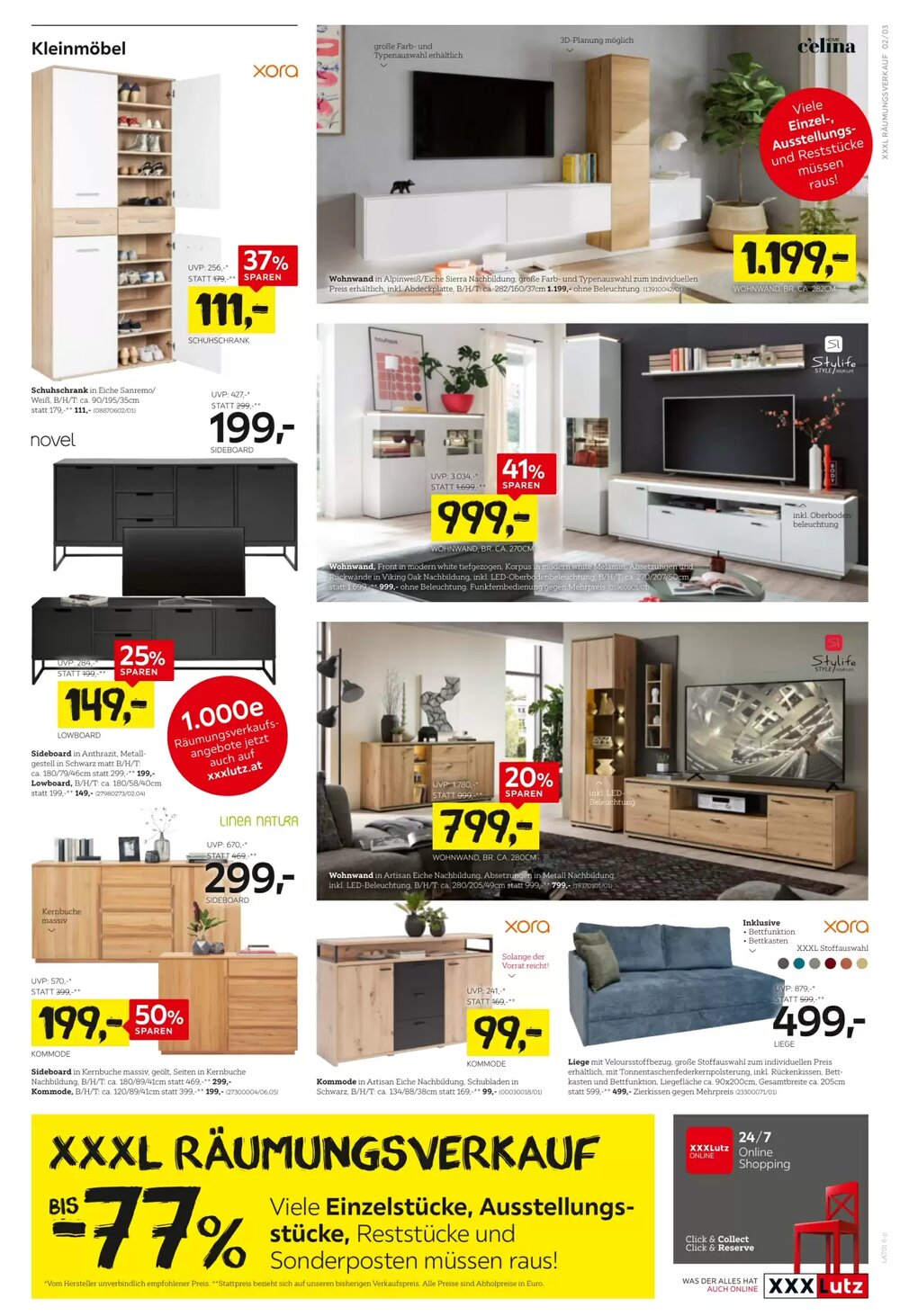 XXXLutz Flugblatt (ab 29.12.2025) - Angebote und Prospekt - Seite 3