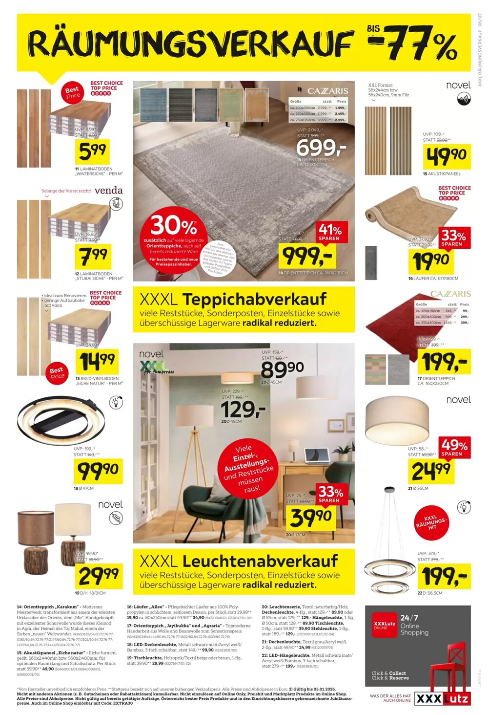 XXXLutz Flugblatt (ab 29.12.2025) - Angebote und Prospekt - Seite 7