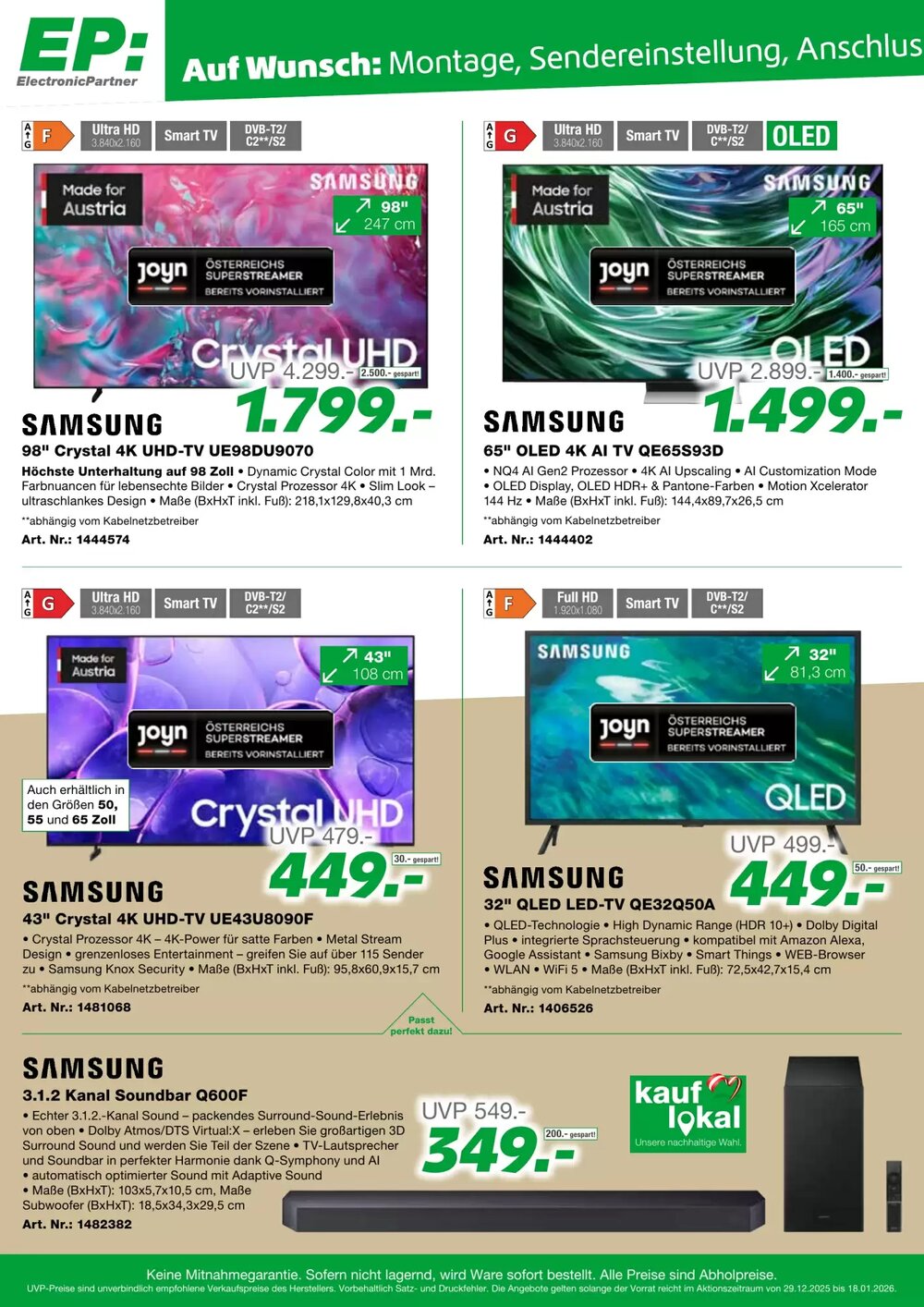 EP Flugblatt (ab 29.12.2025) - Angebote und Prospekt - Seite 2